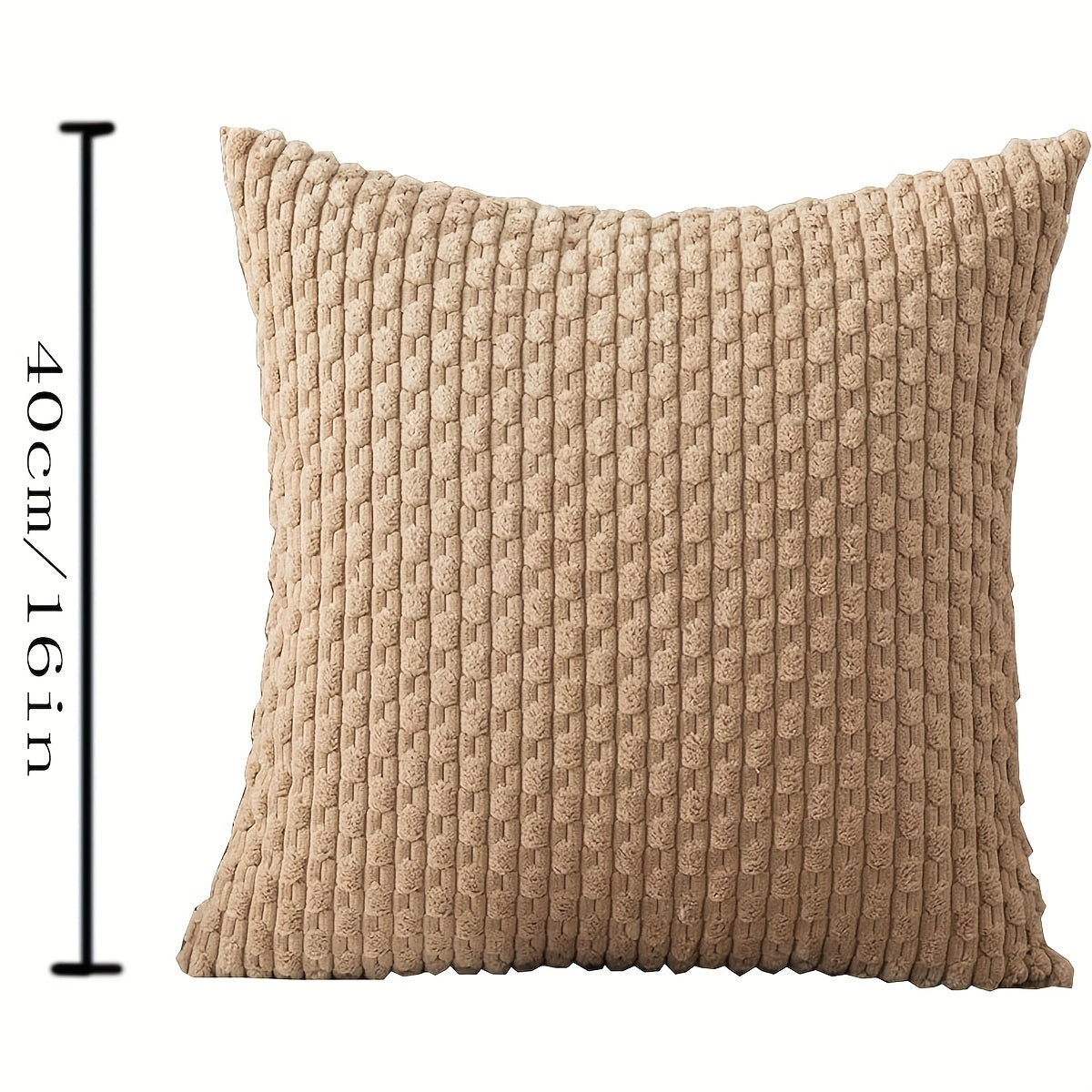 Corduroy Cushion Covers Christmas Decorative Soft Throw Pillow Cover Pillowcase For Sofa Livingroom Chair Bedroom With Invisible Zipper