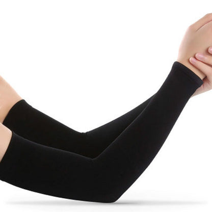 1 Pair Women Cooling Anti-UV Driving Arm Sleeves Girls Sun Protection Arm Covers For Ladies Running Riding Outdoor Sports